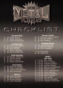 Checklist #125