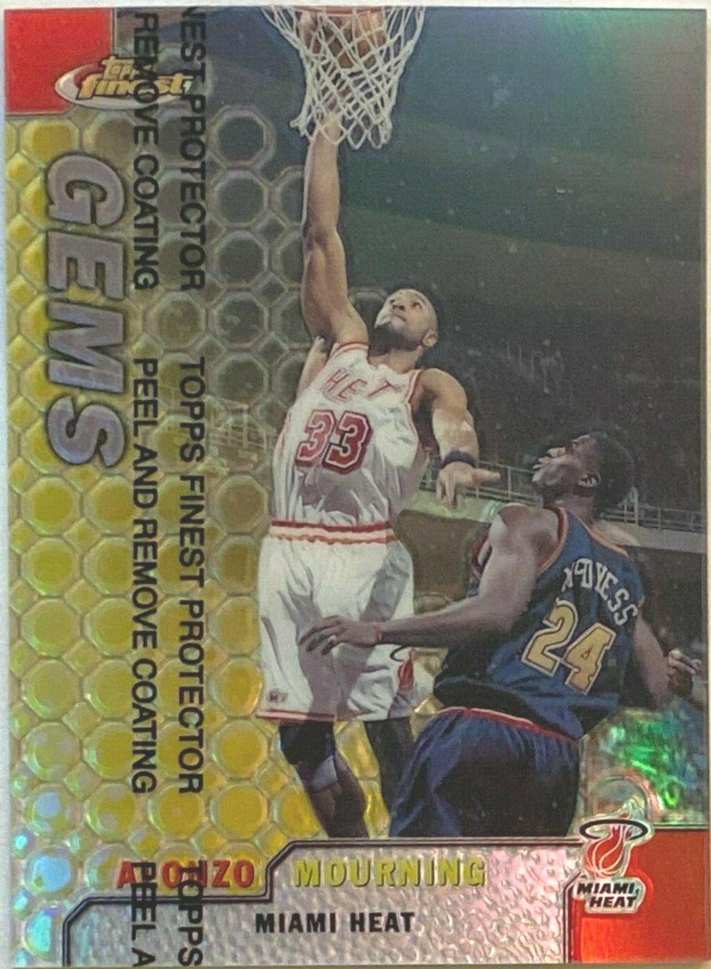 Alonzo Mourning [Refractor] #107