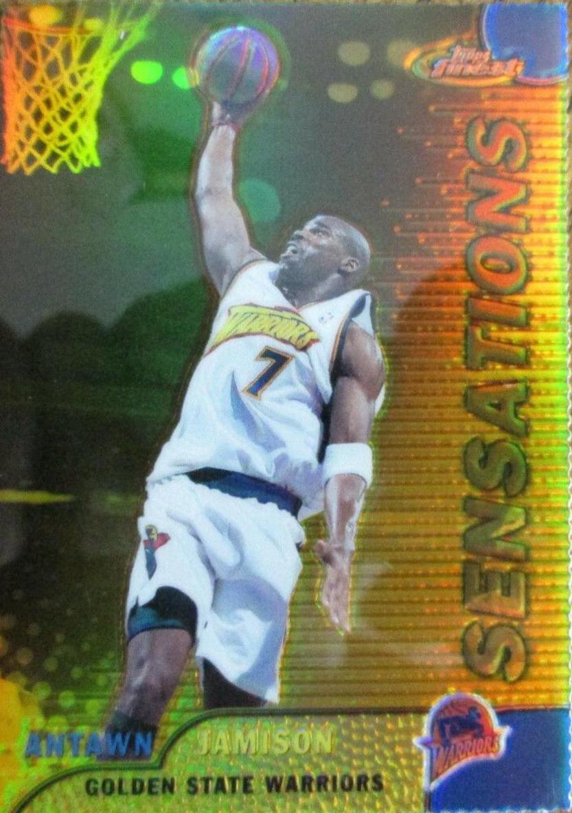 Antawn Jamison [Gold Refractor w/ Coating] #132