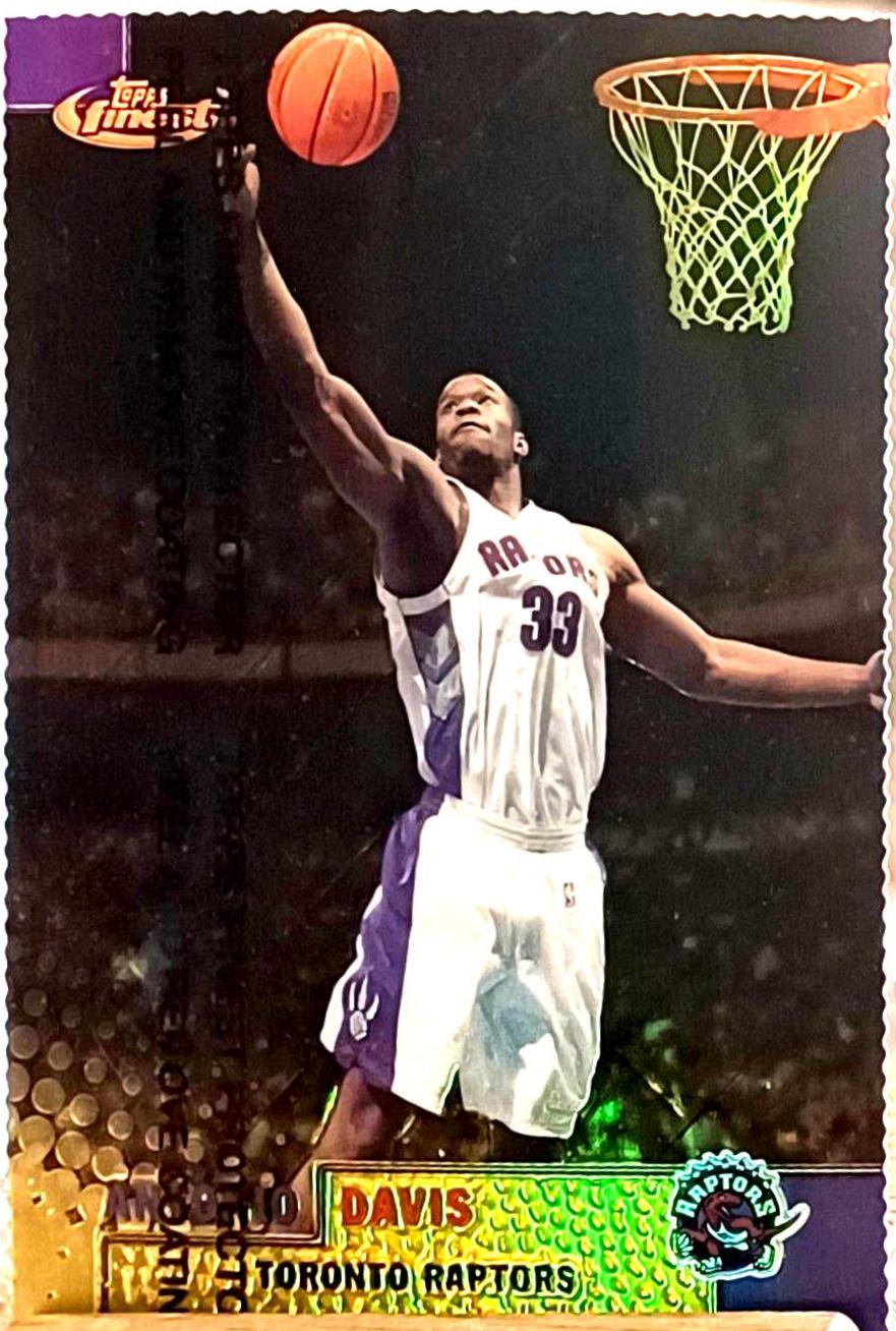 Baron Davis [Gold Refractor w/ Coating] #111