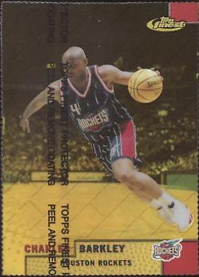Charles Barkley [Gold Refractor w/ Coating] #187