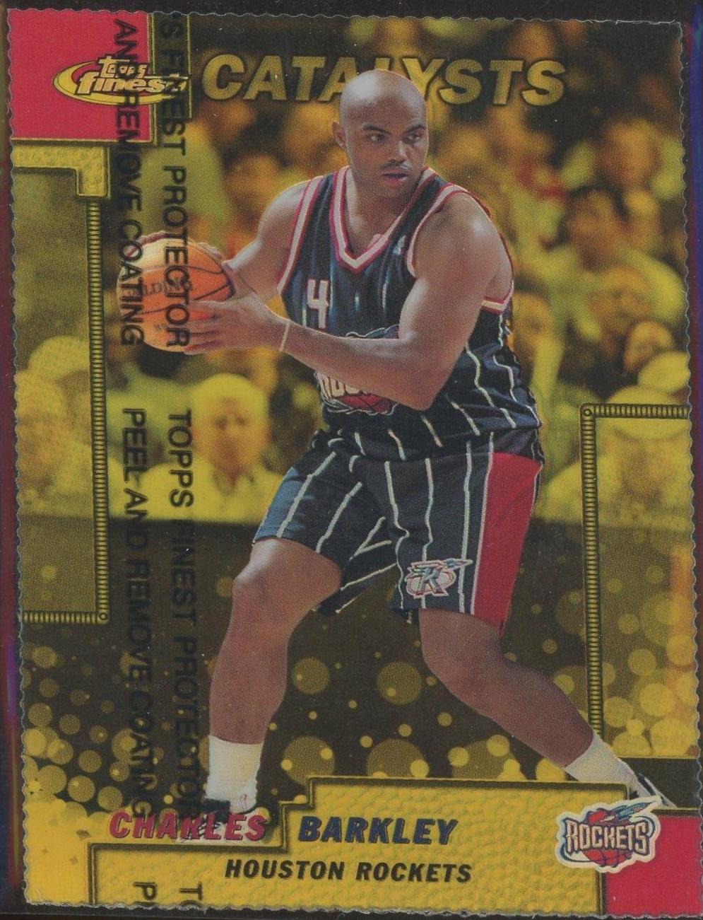 Charles Barkley [Gold Refractor w/ Coating] #241