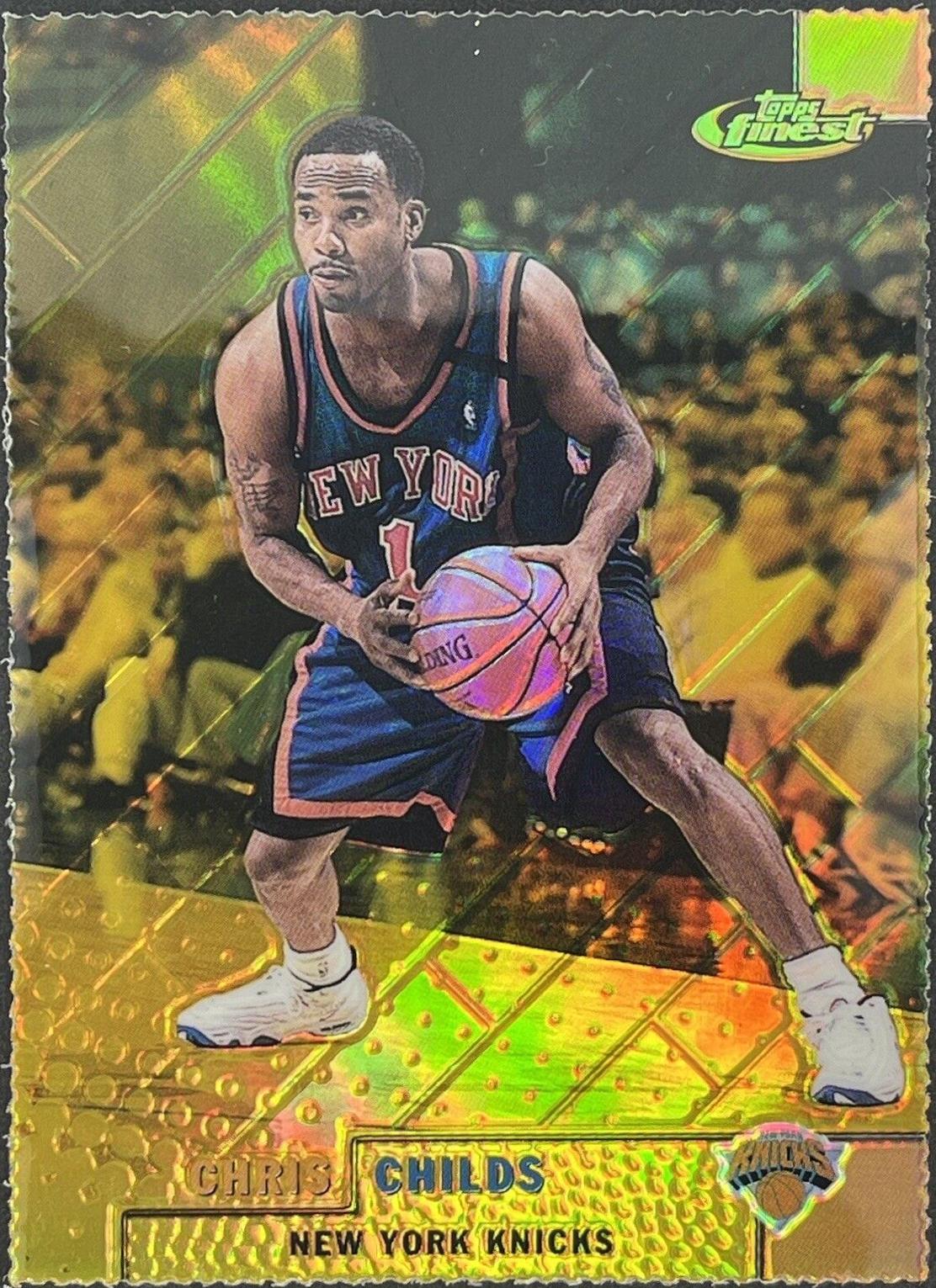 Chris Childs [Gold Refractor] #76