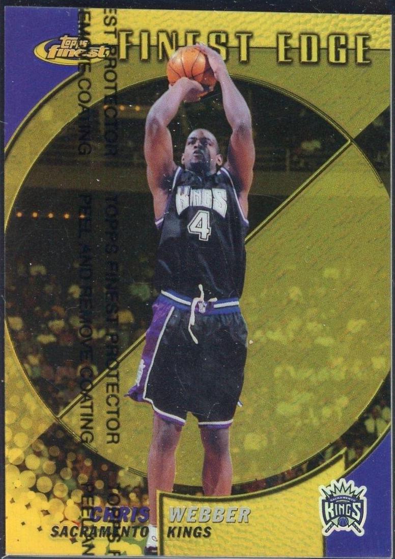 Chris Webber [Gold Refractor w/ Coating] #248