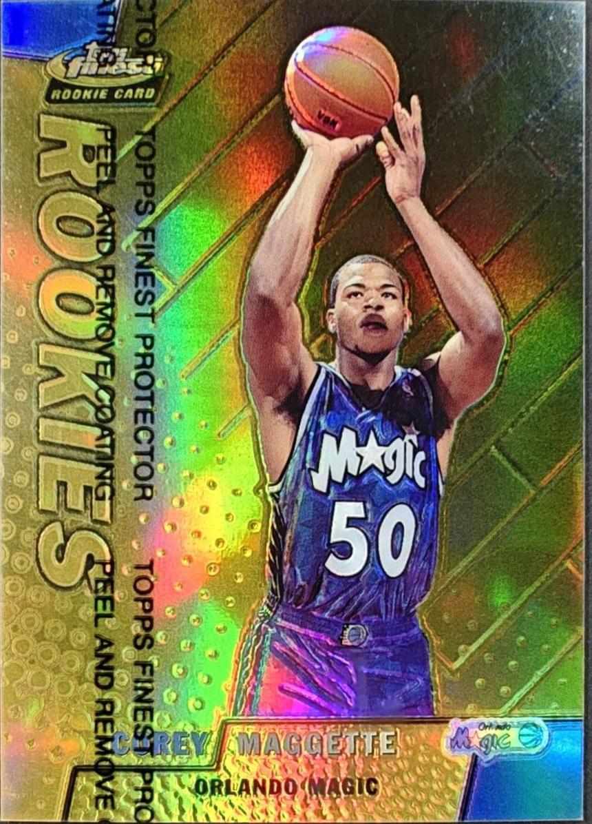 Corey Maggette [Gold Refractor w/ Coating] #256