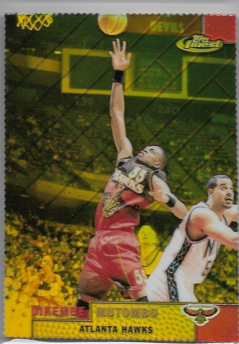 Dikembe Mutombo [Gold Refractor] #57