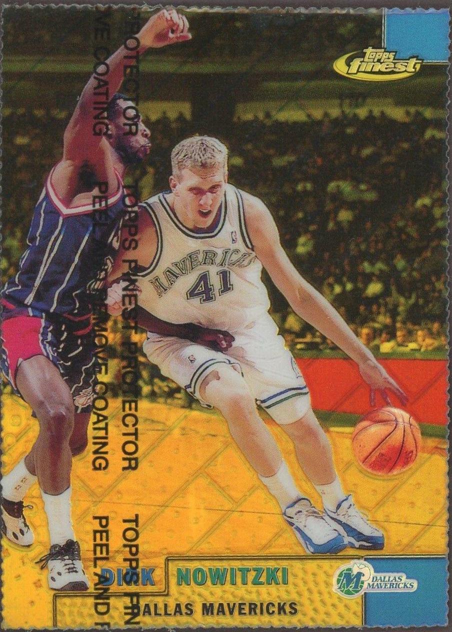 Dirk Nowitzki [Gold Refractor w/ Coating] #60