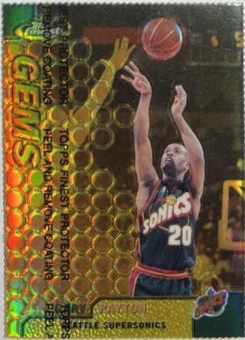 Gary Payton [Gold Refractor] #105