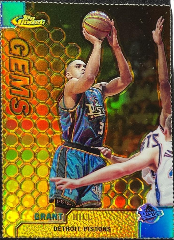 Grant Hill [Gold Refractor] #102