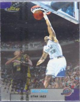 Karl Malone [Gold Refractor w/ Coating] #192