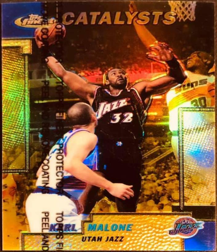 Karl Malone [Gold Refractor] #234
