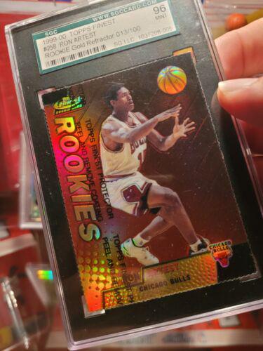 Ron Artest [Gold Refractor] #258