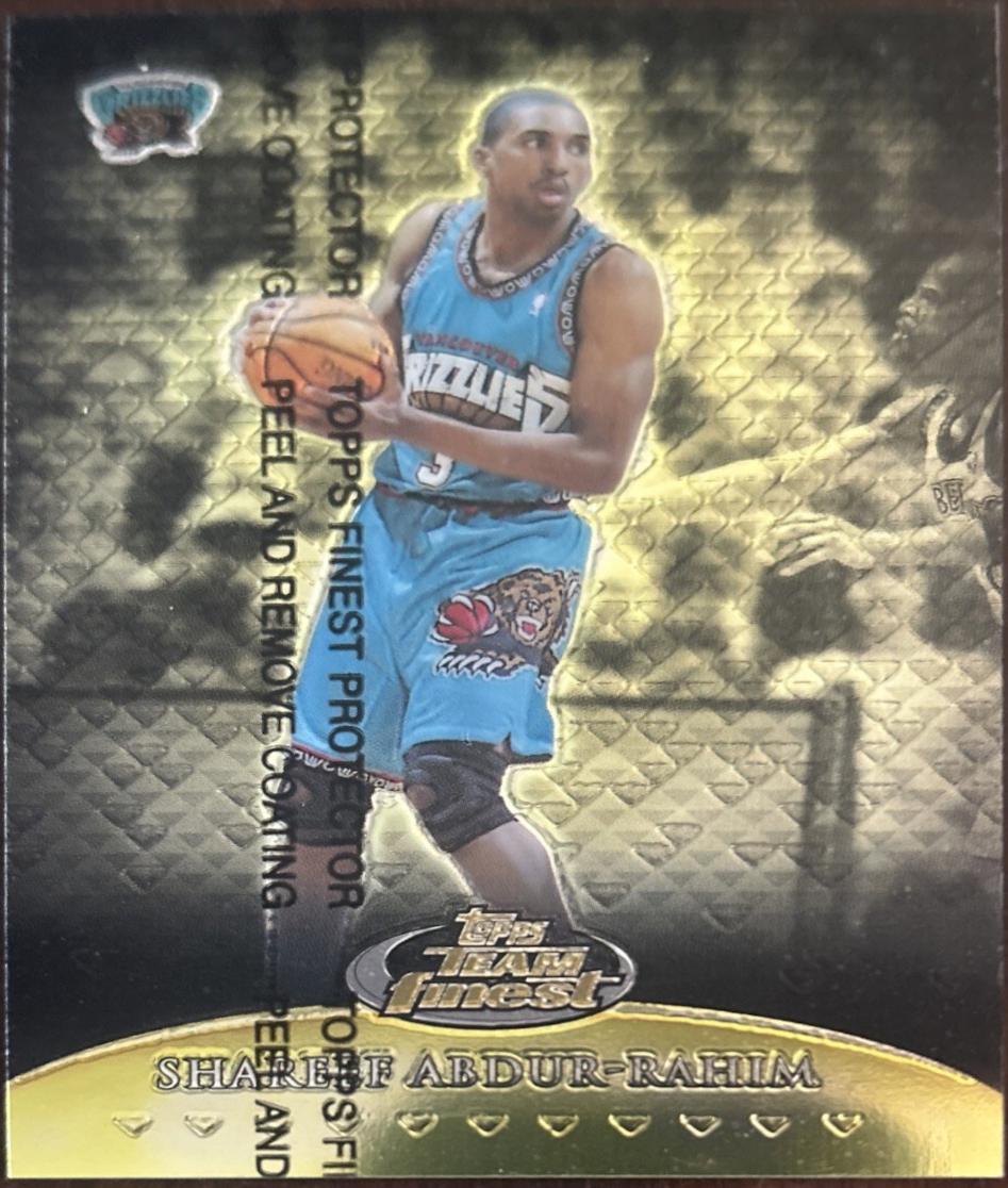 Shareef Abdur-Rahim [Gold Refractor] #1