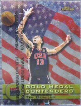 Tim Duncan [Gold Refractor w/ Coating] #225