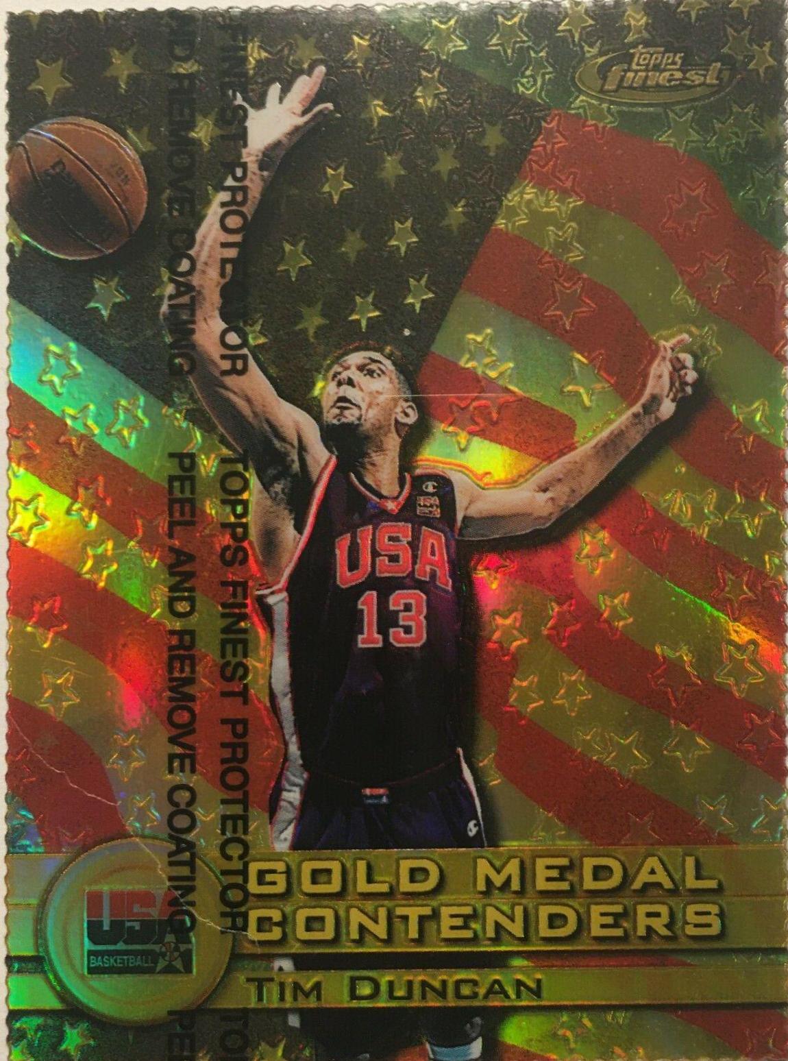 Tim Duncan [Gold Refractor] #225