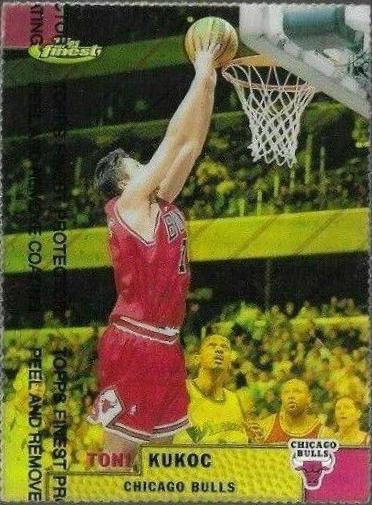 Toni Kukoc [Gold Refractor w/ Coating] #33