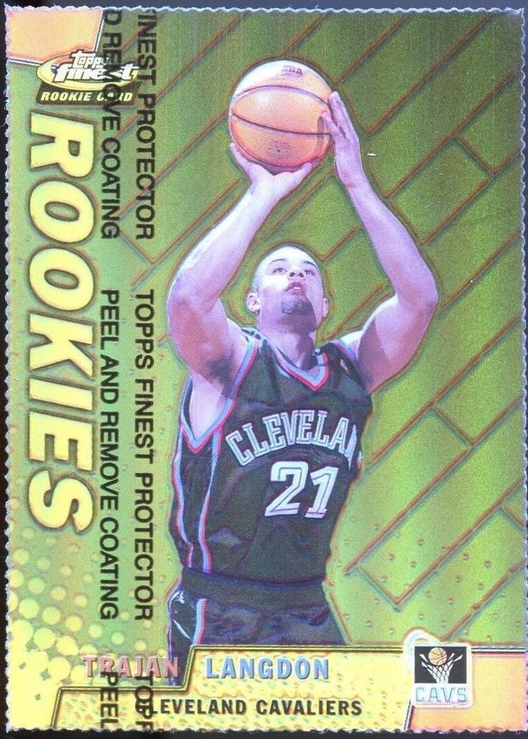 Trajan Langdon [Gold Refractor] #116