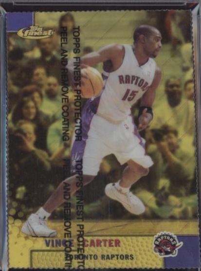 Vince Carter [Gold Refractor w/ Coating] #215