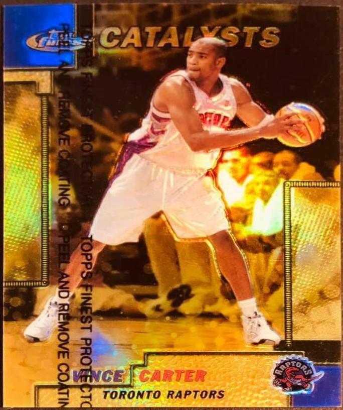 Vince Carter [Gold Refractor] #235