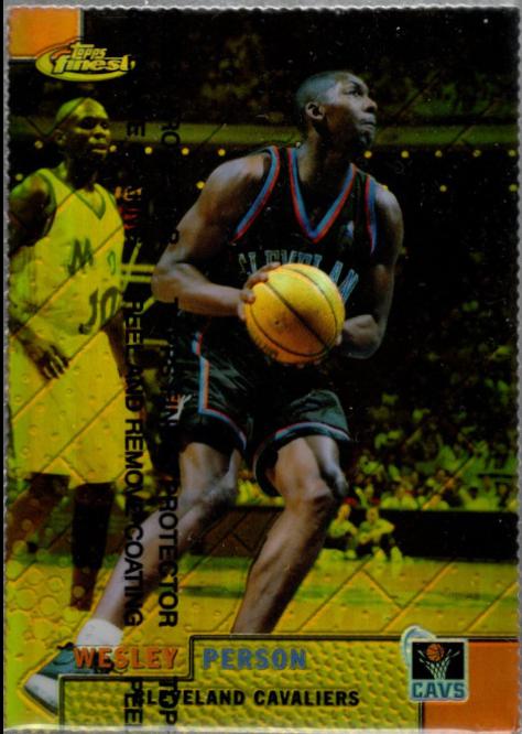 Wesley Person [Gold Refractor] #175