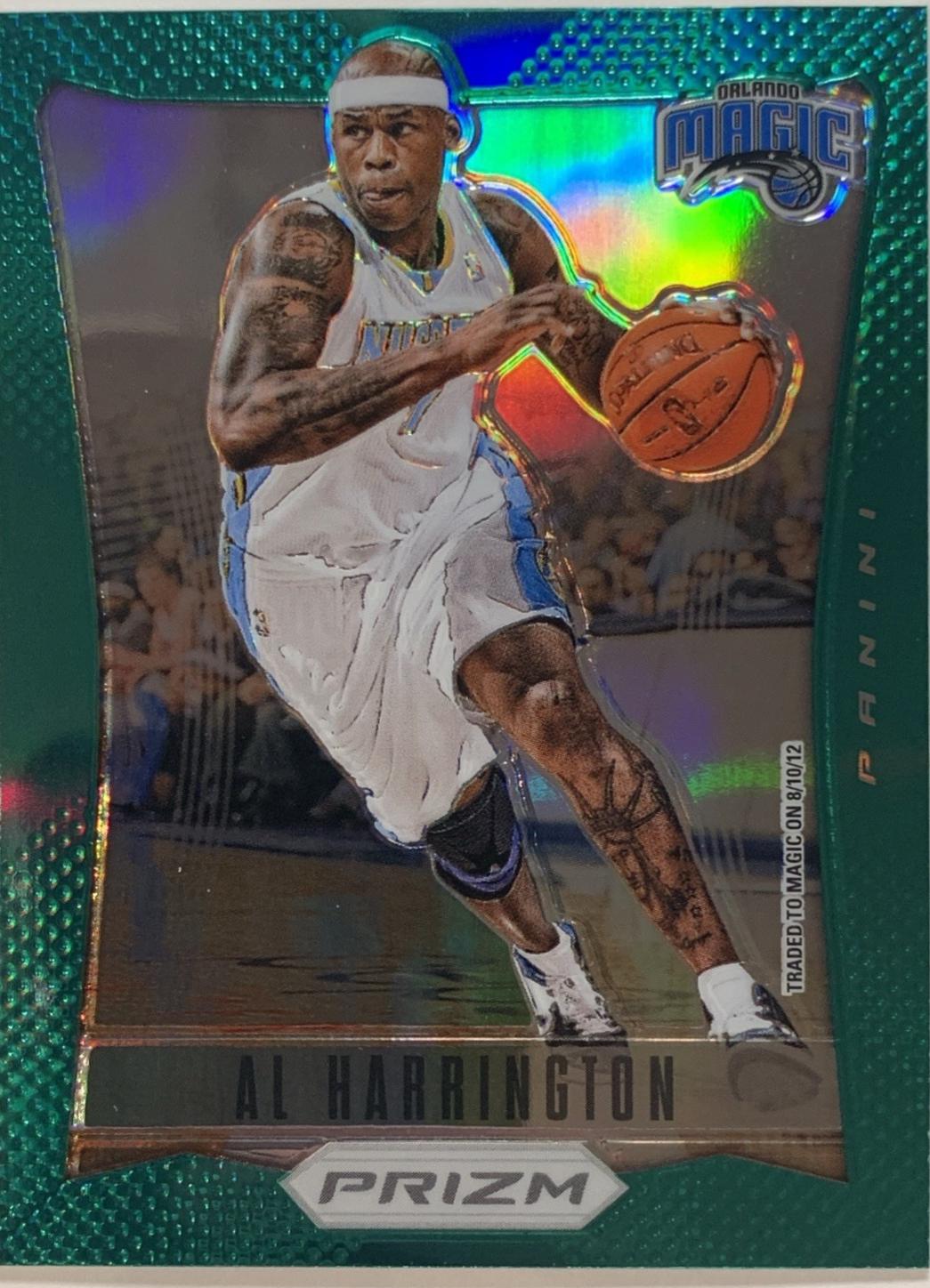 Al Harrington [Green Prizm] #86