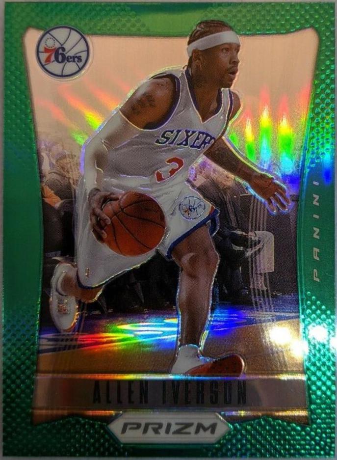 Allen Iverson [Green Prizm] #187