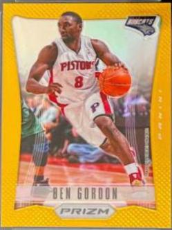 Ben Gordon [Gold Prizm] #129