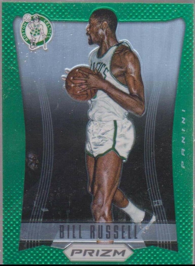 Bill Russell [Green Prizm] #153