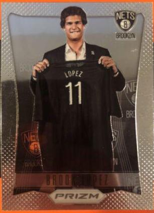 Brook Lopez Gold Prizm #117