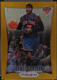 Carmelo Anthony [Gold Prizm] #71