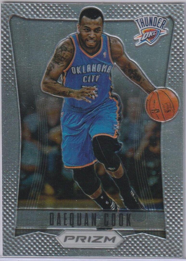 Daequan Cook [Gold Prizm] #127