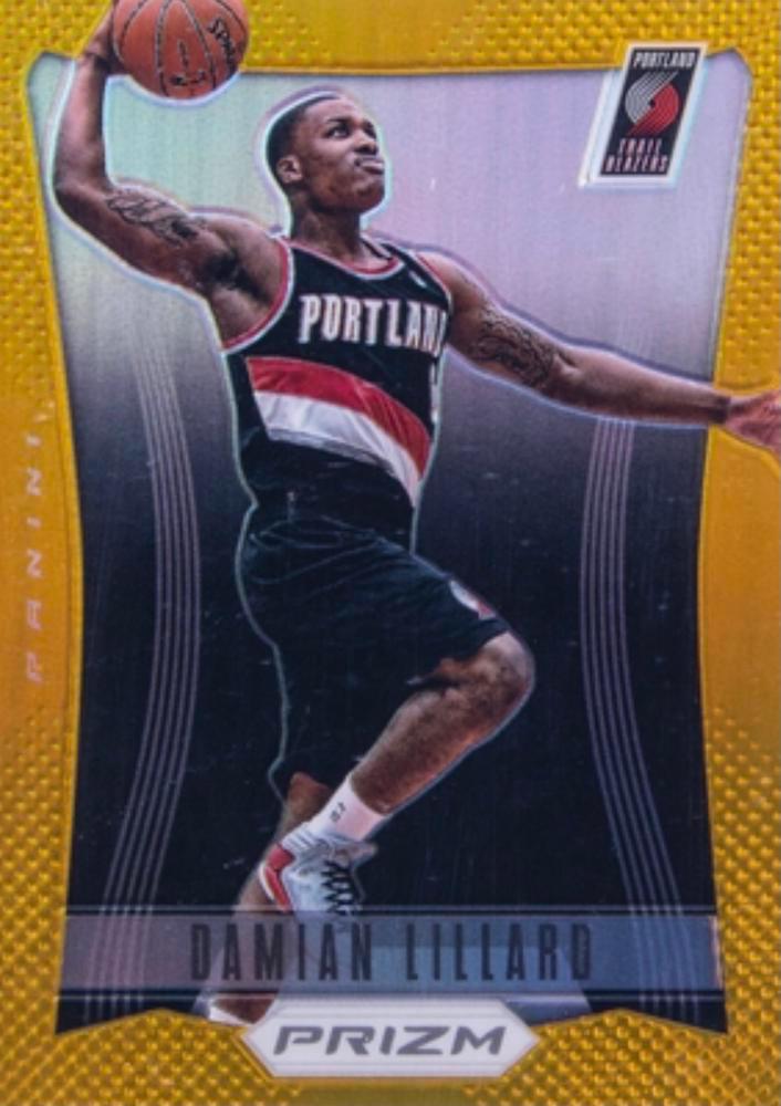 Damian Lillard [Gold Prizm] #245
