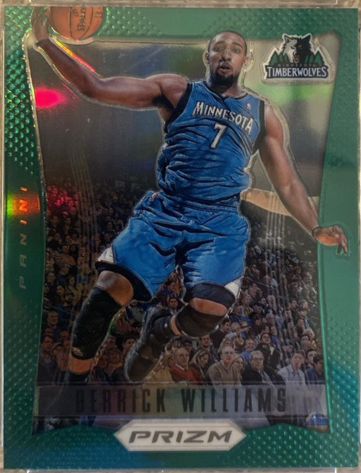Derrick Williams [Green Prizm] #226