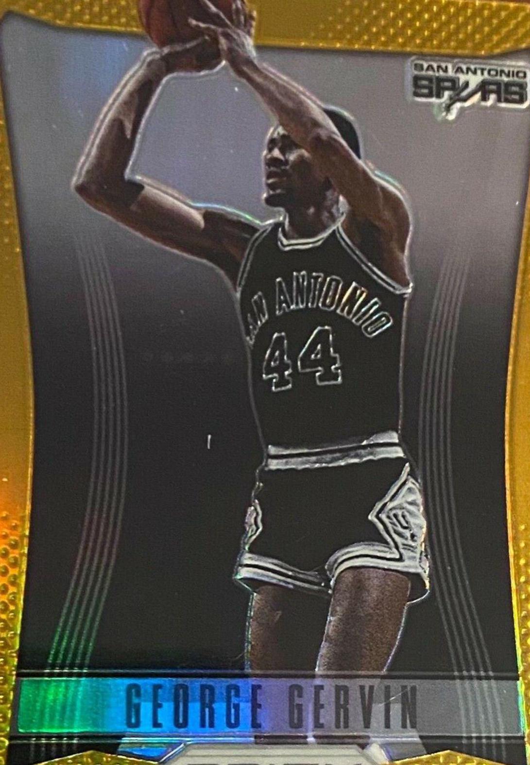 George Gervin [Gold Prizm] #191