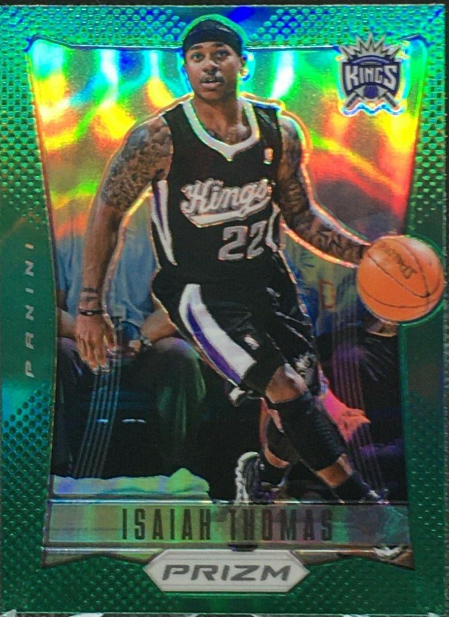 Isaiah Thomas [Green Prizm] #222