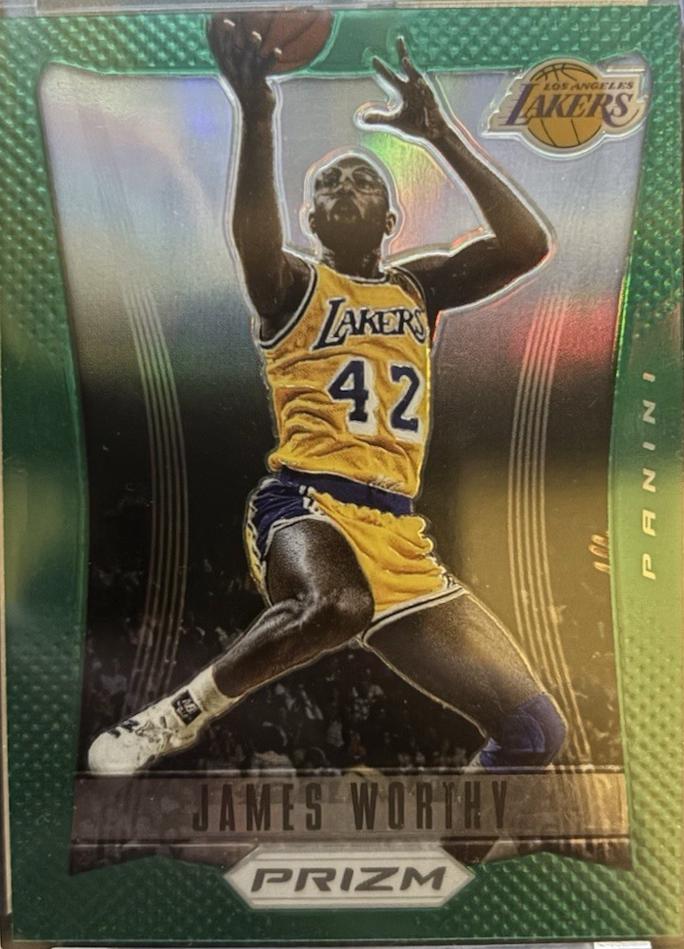James Worthy [Green Prizm] #193