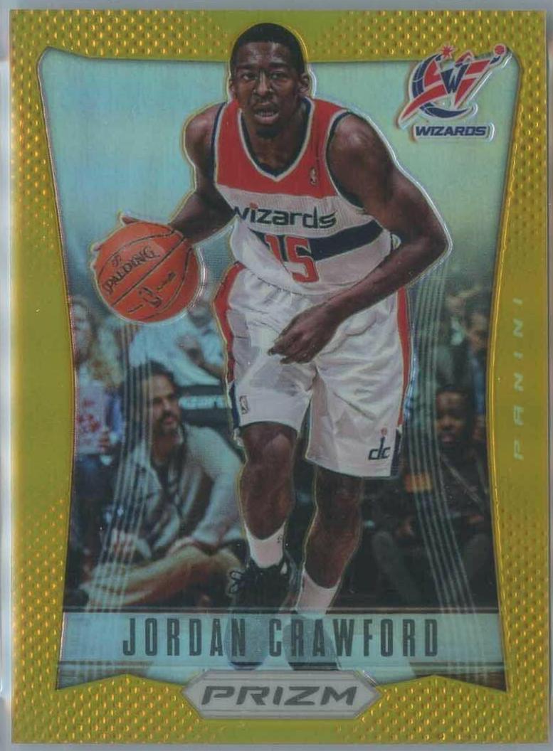 Jordan Crawford Gold Prizm #118