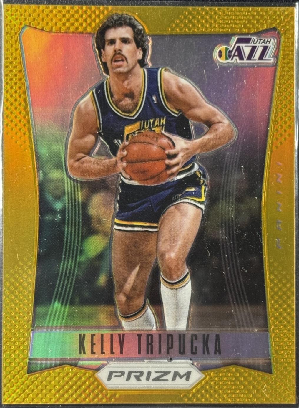 Kelly Tripucka [Gold Prizm] #174