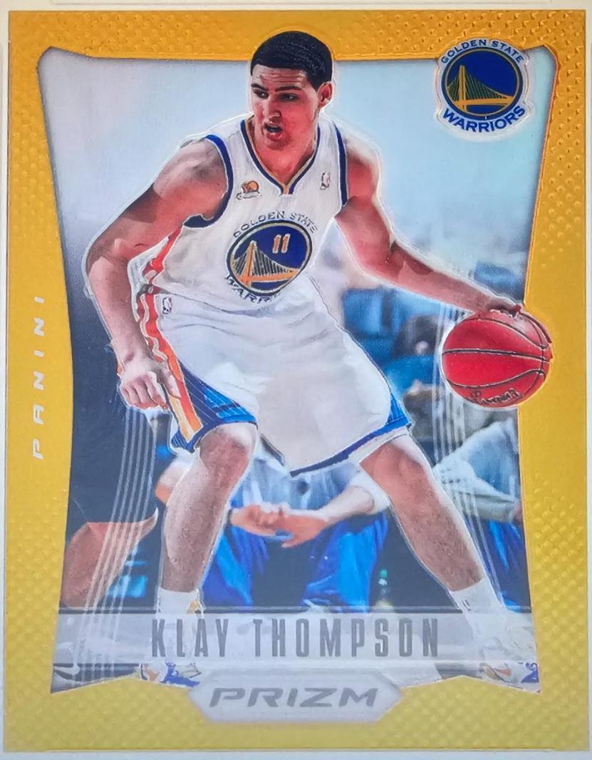 Klay Thompson [Gold Prizm] #203