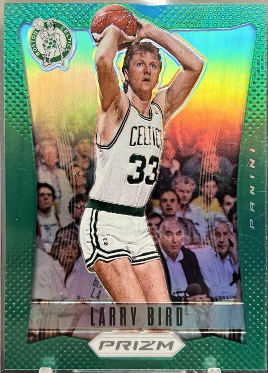 Larry Bird [Green Prizm] #163