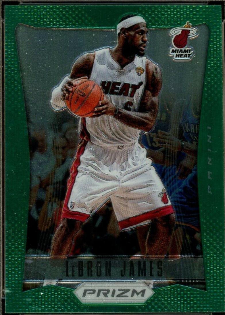 LeBron James [Green Prizm] #1
