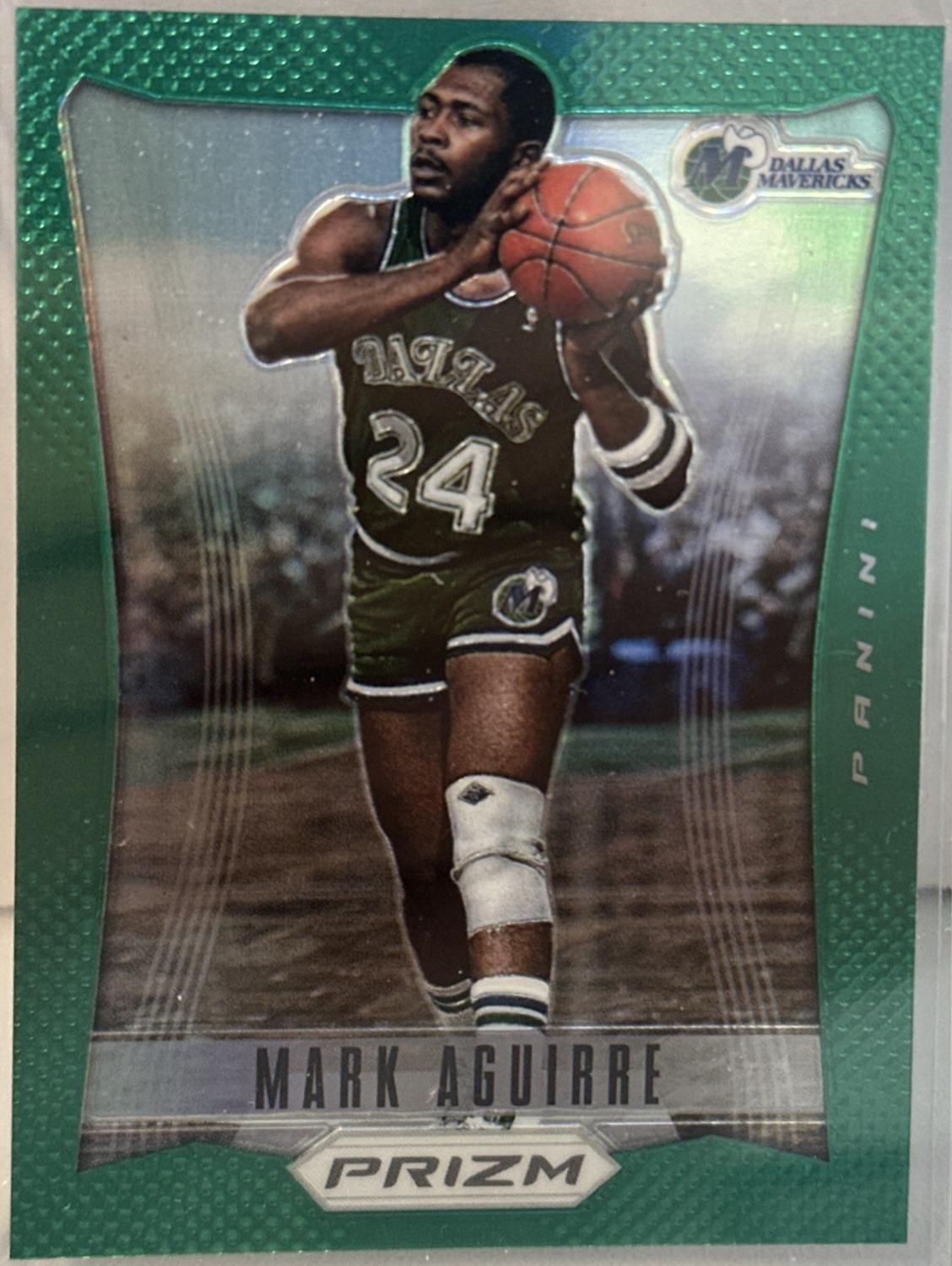 Mark Aguirre [Green Prizm] #170