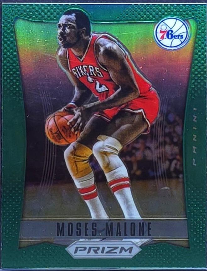Moses Malone [Green Prizm] #169