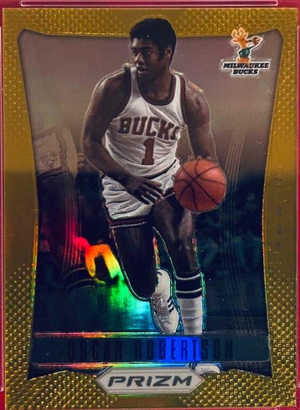 Oscar Robertson [Gold Prizm] #154