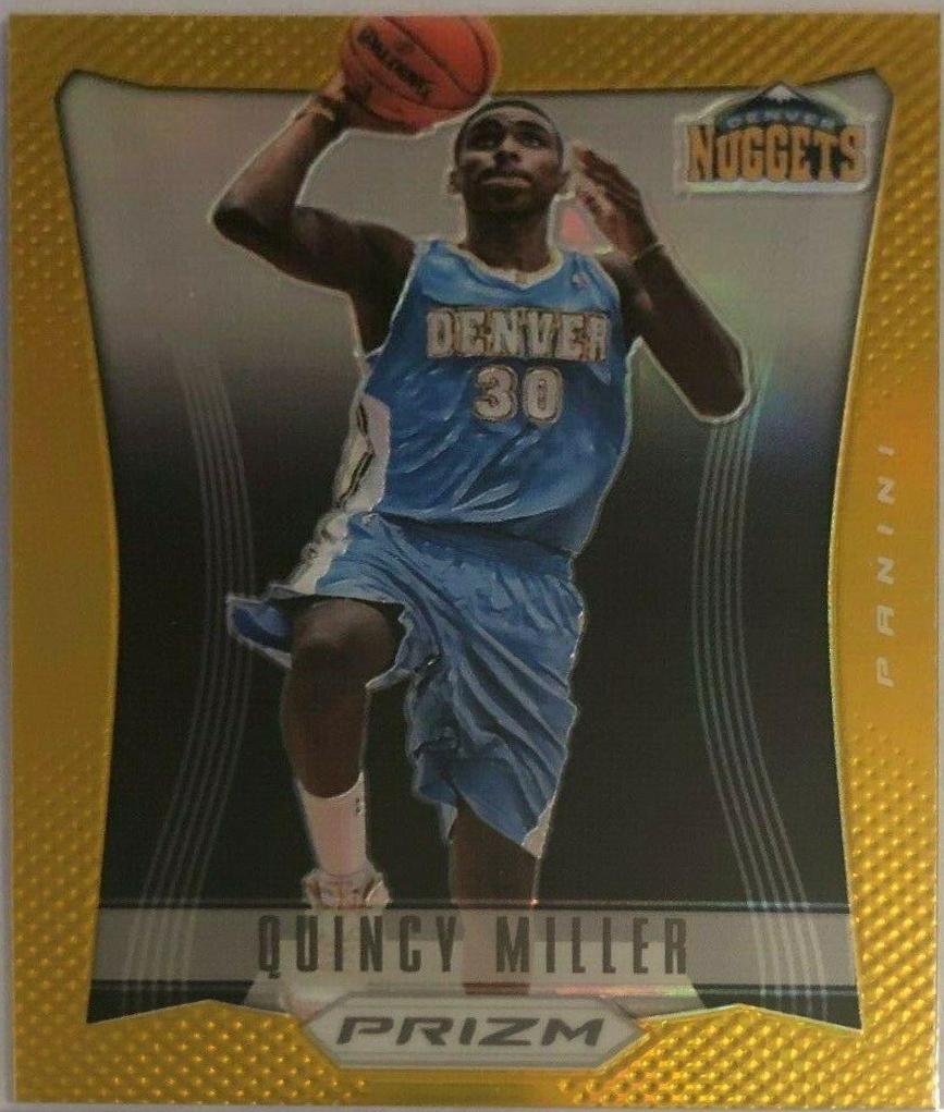 Quincy Miller [Gold Prizm] #284