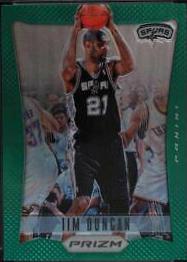 Tim Duncan [Green Prizm] #101