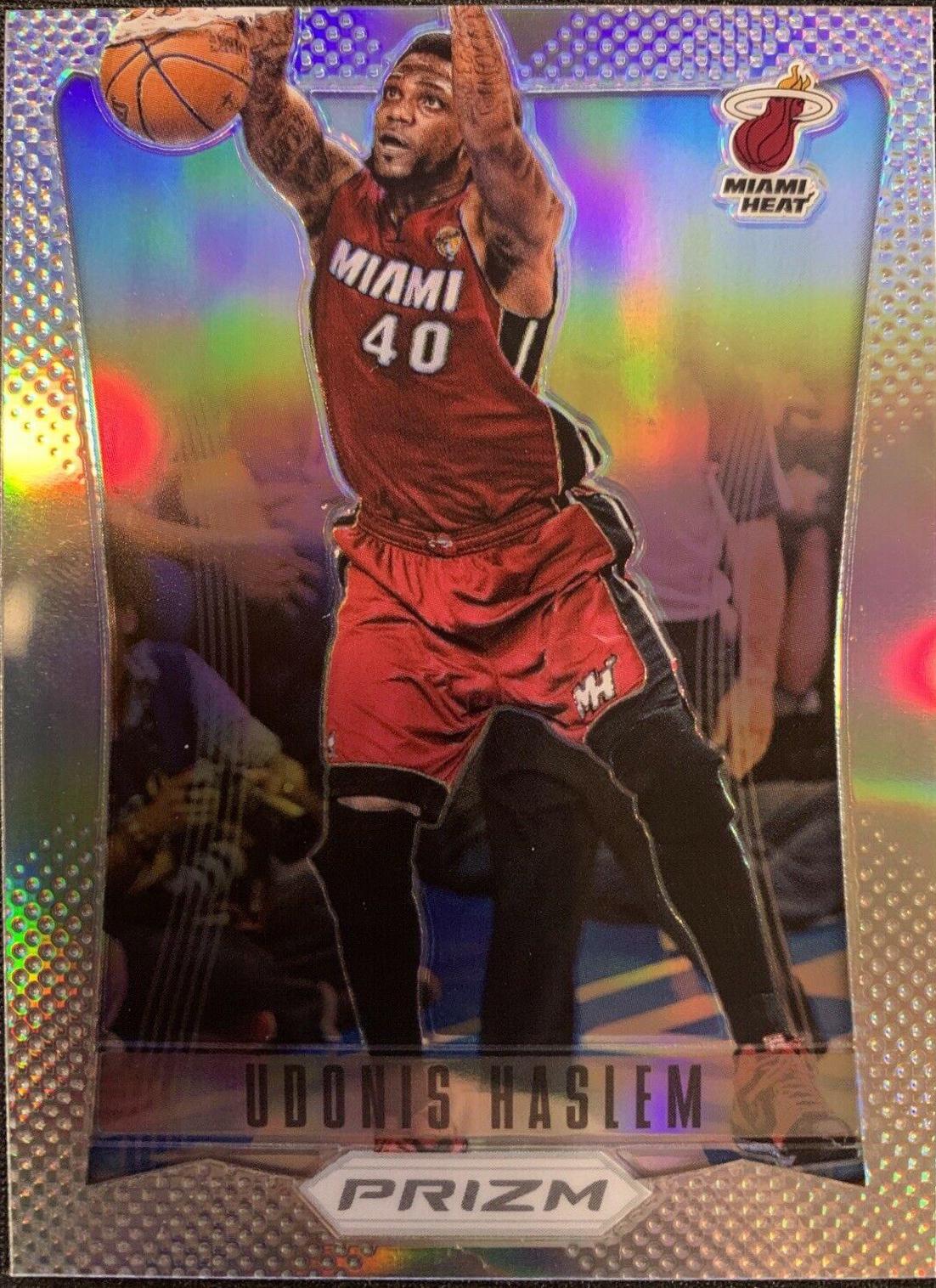 Udonis Haslem [Silver Prizm] #132
