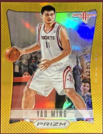Yao Ming [Gold Prizm] #198