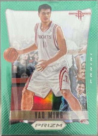 Yao Ming [Green Prizm] #198