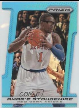 Amare Stoudemire [Light Blue Die Cut Prizm] #151